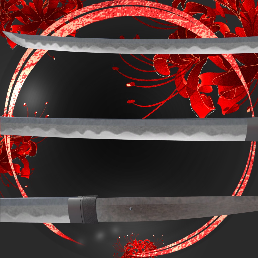 MA対応抜刀ギミック付き「打刀 斑銀猫」