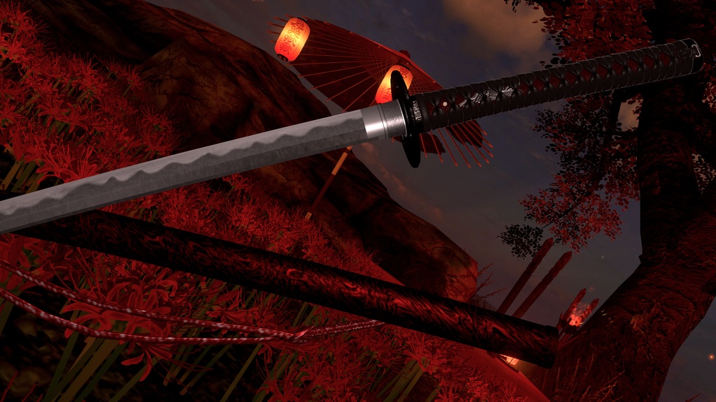 MA対応抜刀ギミック付き「打刀 斑銀猫」