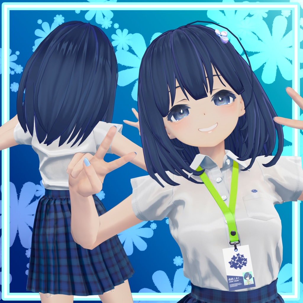 「7アバター対応」大人しいあのあの子の髪型