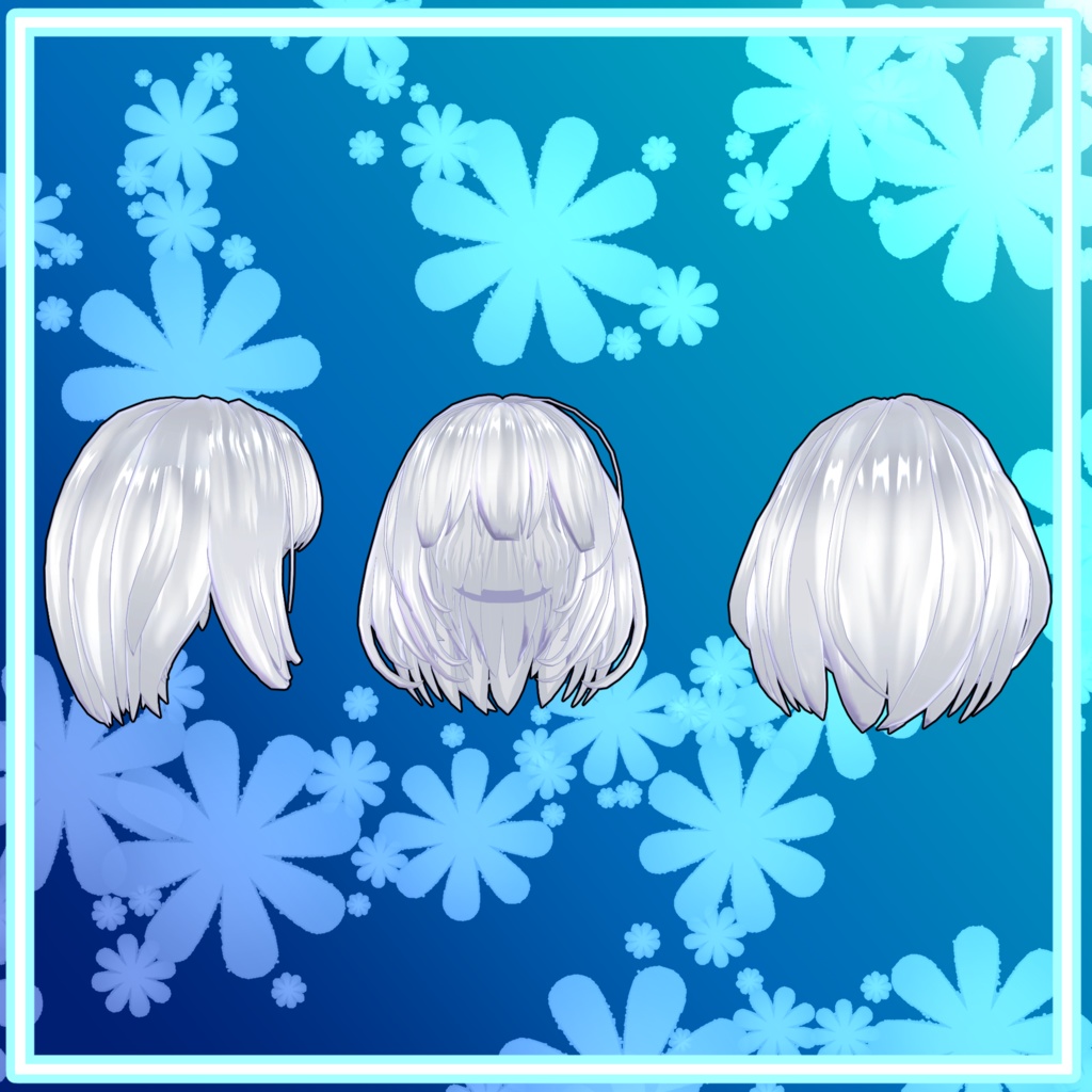 「7アバター対応」大人しいあのあの子の髪型