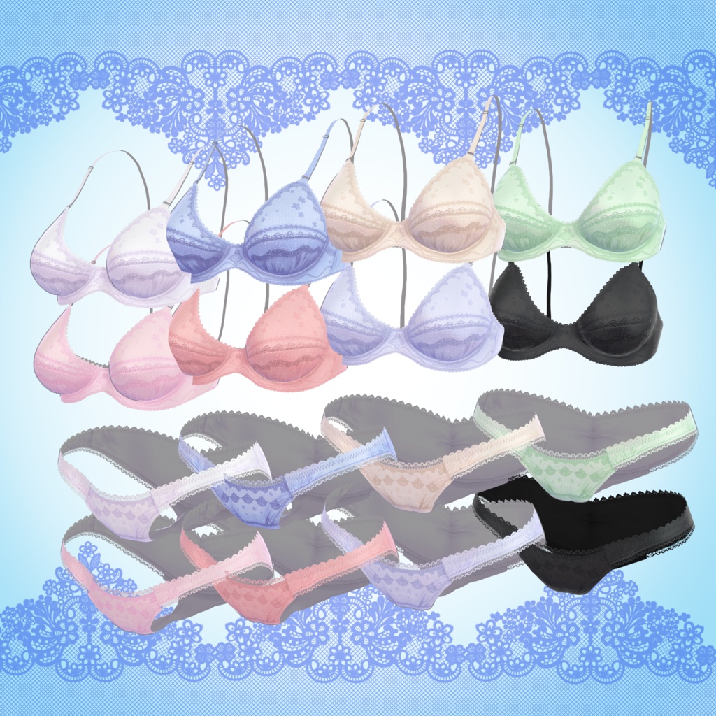 ますきゃっと専用ランジェリーセットVol2