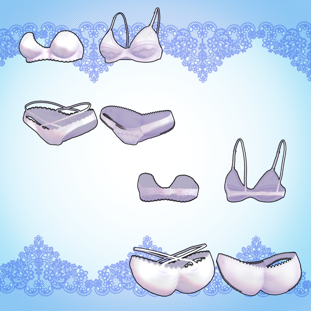 ますきゃっと専用ランジェリーセットVol2