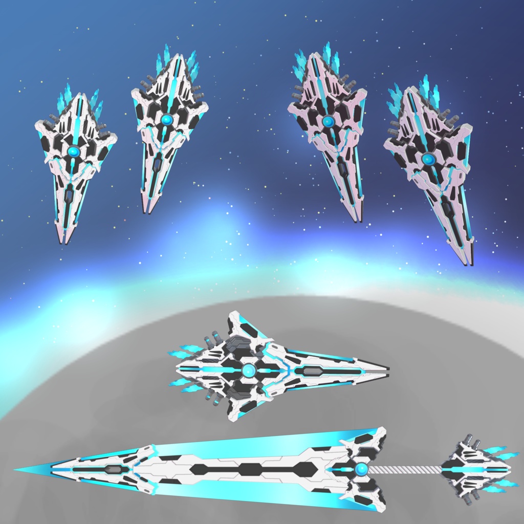 MA対応武装「Electronic Magical Girl」and「EMG_bit」