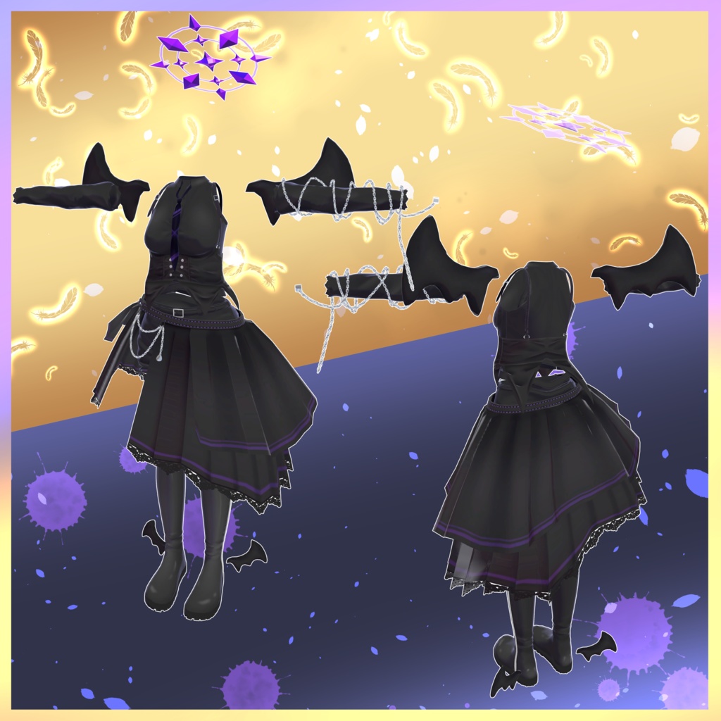 「ますきゃっと専用ページ」MA対応衣装「あくまで天使」