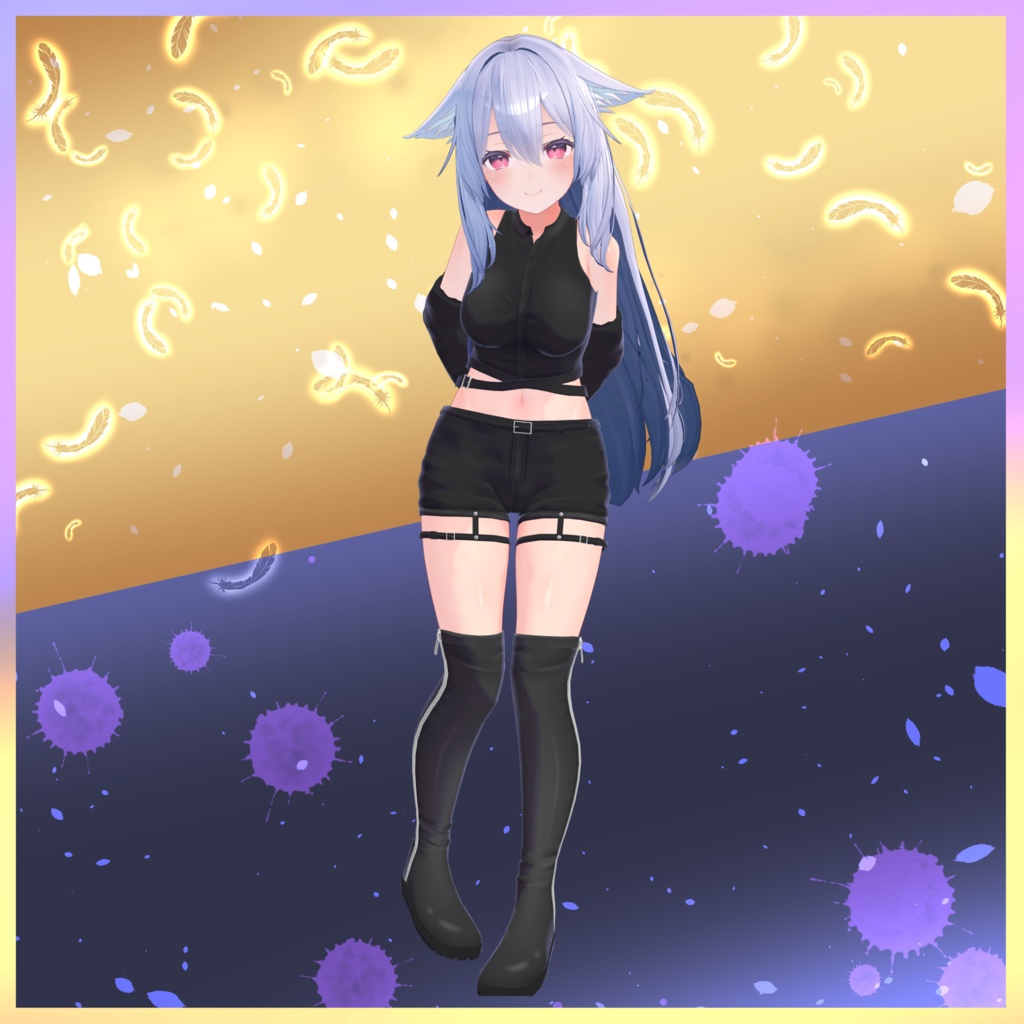 MA対応衣装「あくまで天使」2アバター対応