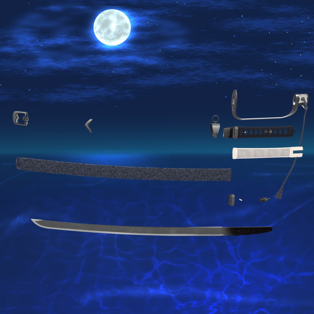 MA対応抜刀ギミック付き「海部刀 海猫」