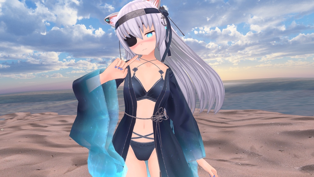 「ますきゃっと専用ページ」MA対応衣装「夜海の羽衣」