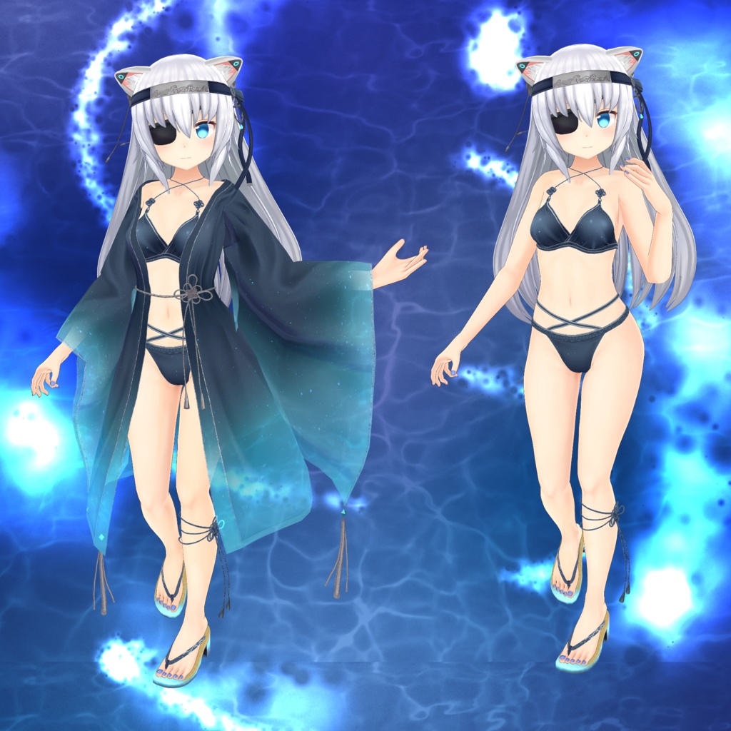 「ますきゃっと専用ページ」MA対応衣装「夜海の羽衣」