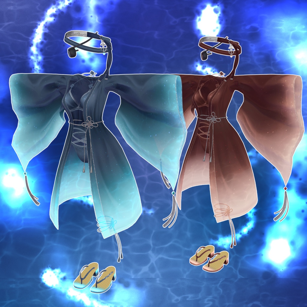 「ますきゃっと専用ページ」MA対応衣装「夜海の羽衣」