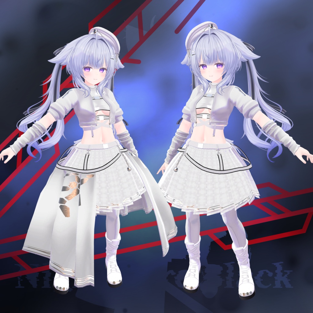 MA対応衣装「Nightmare Black」多数アバター対応衣装