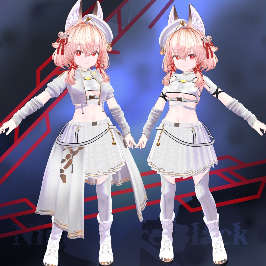 MA対応衣装「Nightmare Black」多数アバター対応衣装