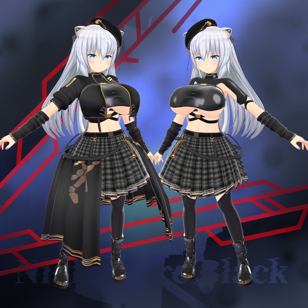 MA対応衣装「Nightmare Black」ますきゃっと専用ページ