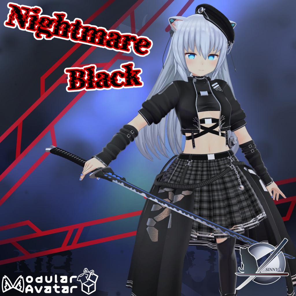 MA対応衣装「Nightmare Black」ますきゃっと専用ページ