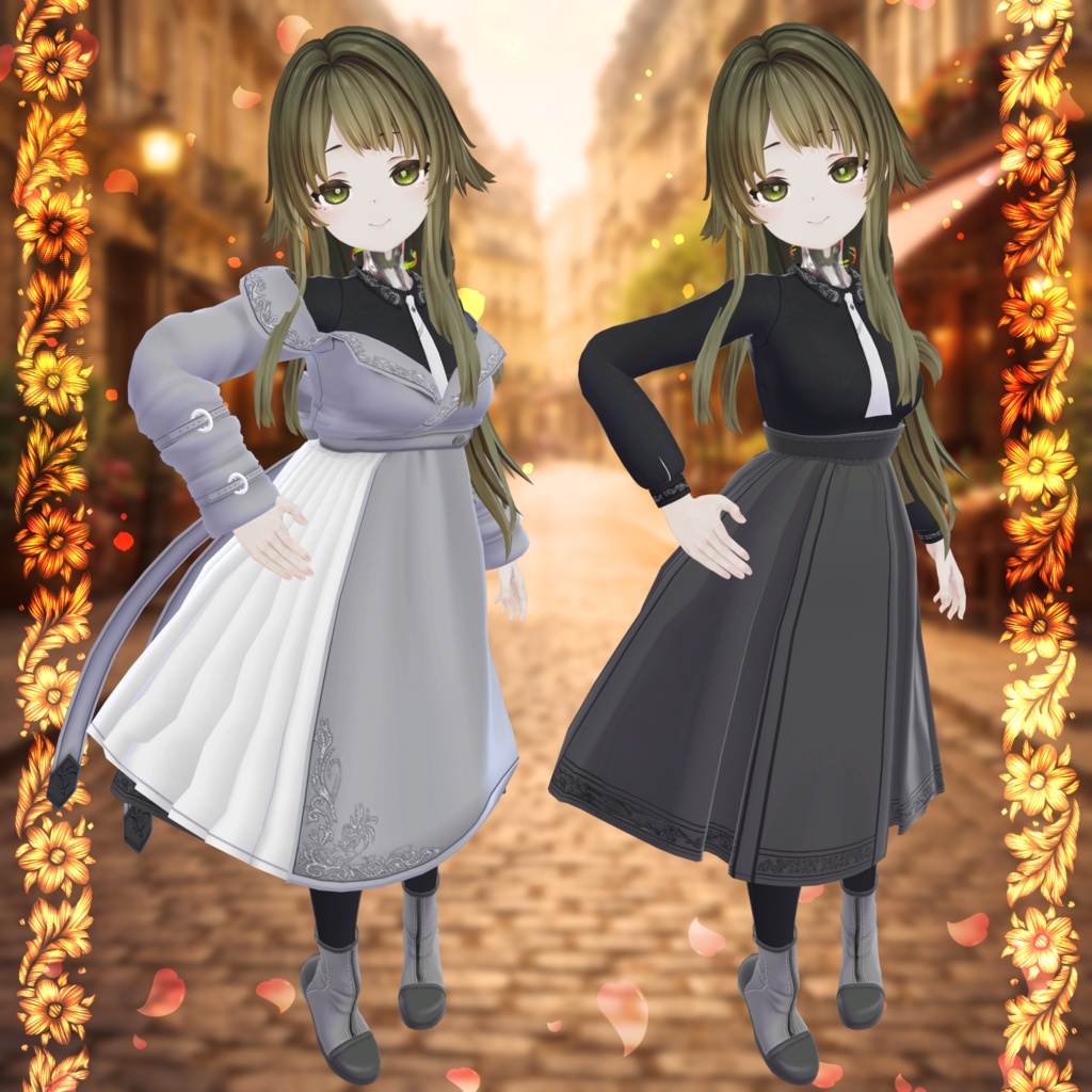 多数アバター対応衣装「Smart_Jacket」MA対応