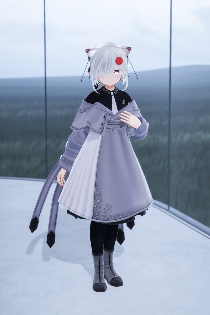 多数アバター対応衣装「Smart_Jacket」MA対応