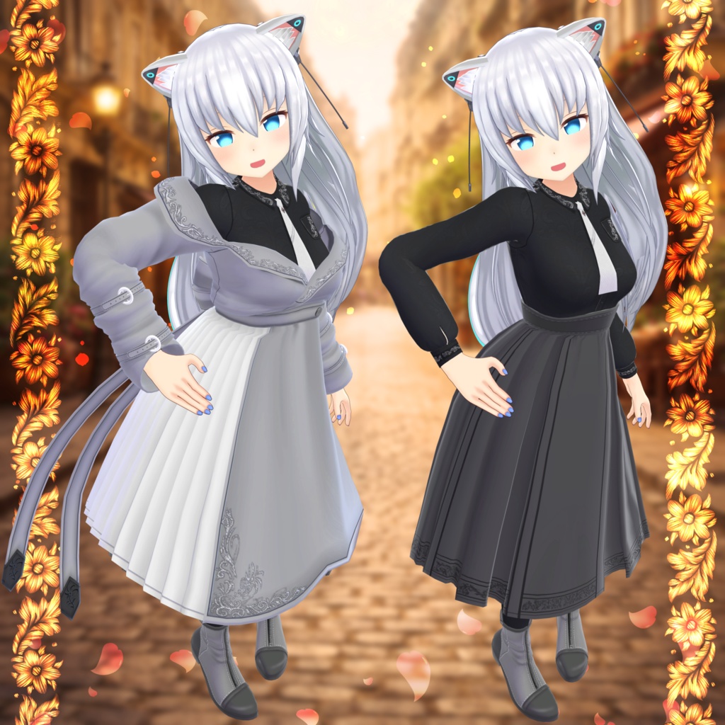 多数アバター対応衣装「Smart_Jacket」MA対応