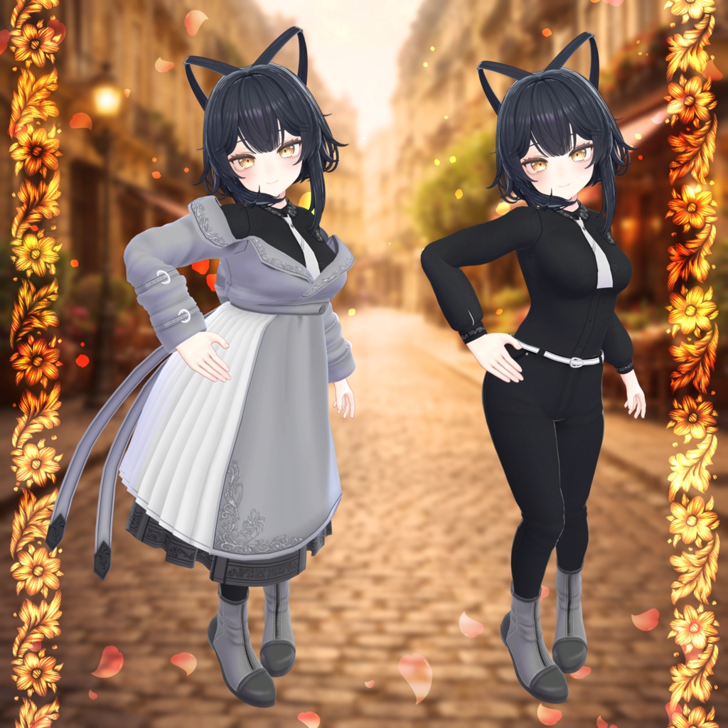 多数アバター対応衣装「Smart_Jacket」MA対応