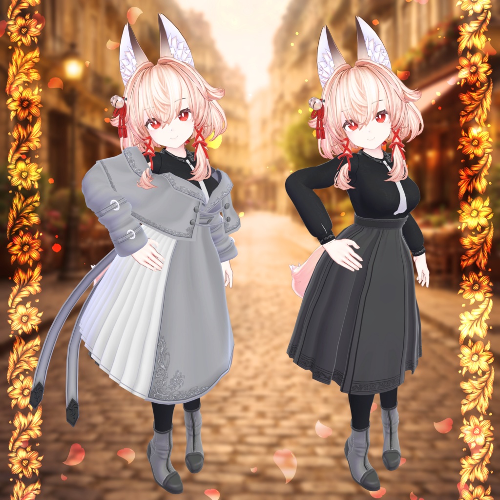 多数アバター対応衣装「Smart_Jacket」MA対応