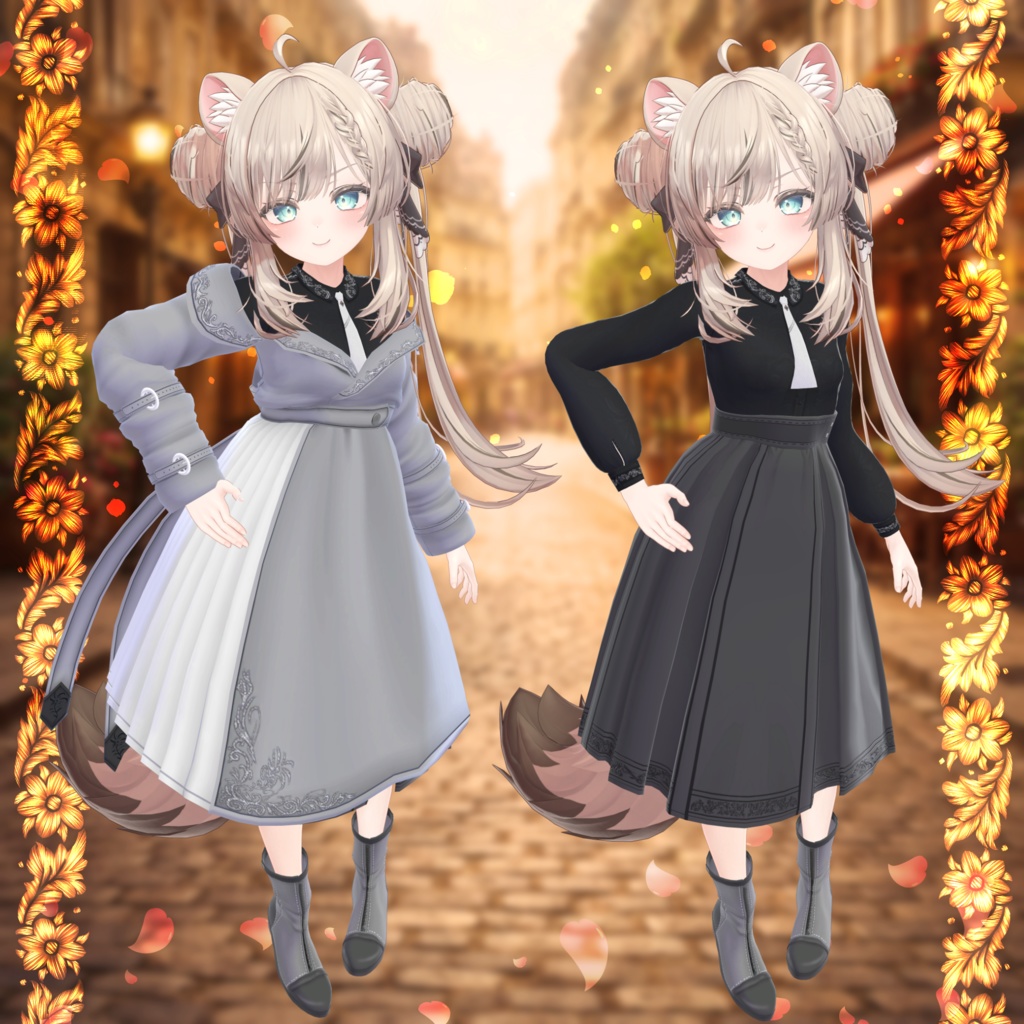 多数アバター対応衣装「Smart_Jacket」MA対応