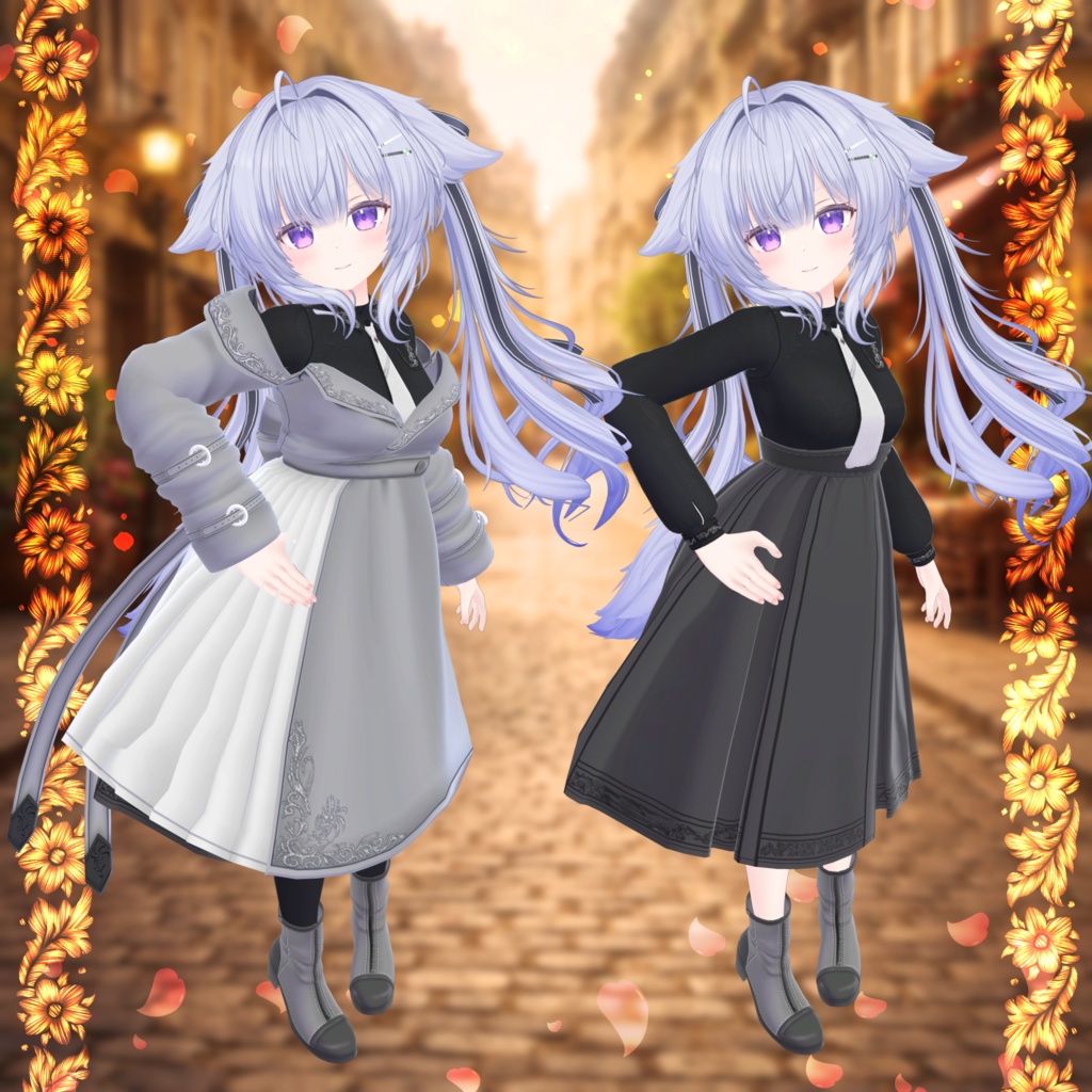 多数アバター対応衣装「Smart_Jacket」MA対応