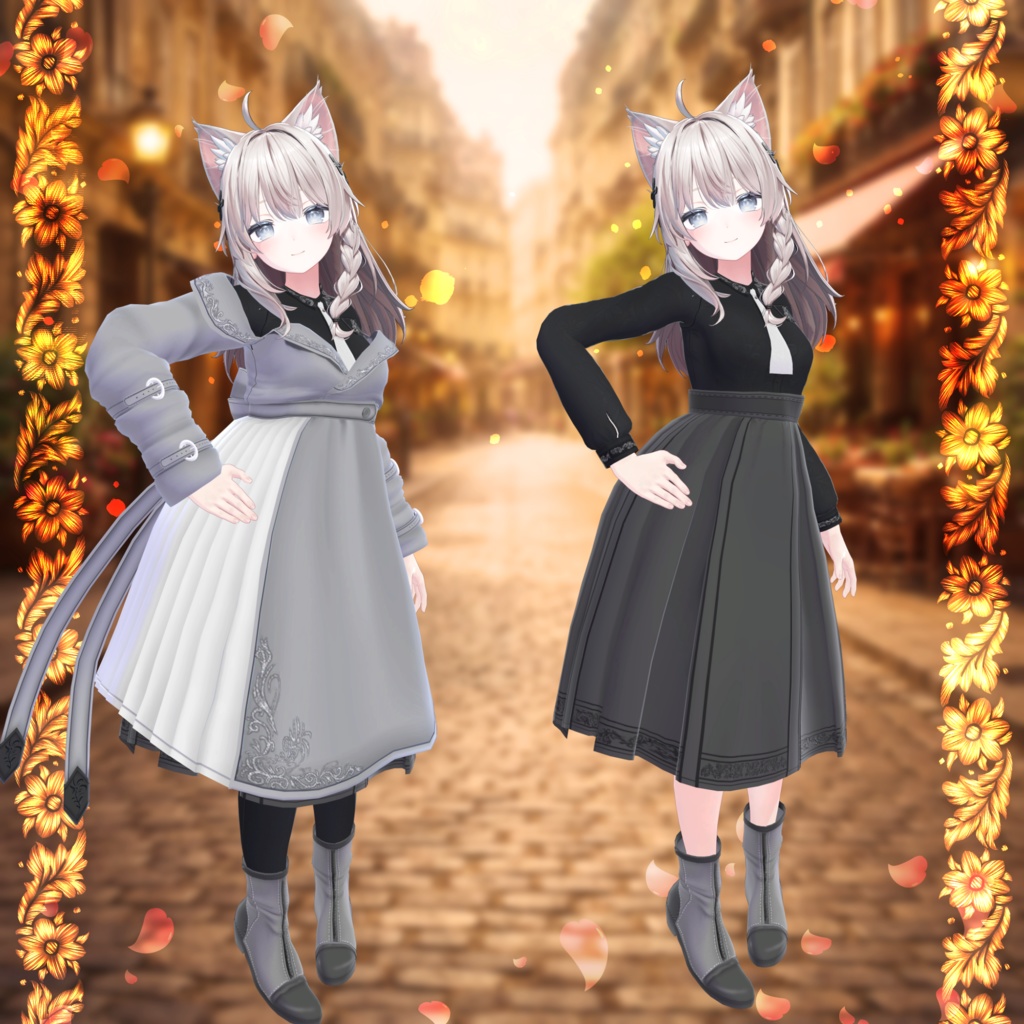 多数アバター対応衣装「Smart_Jacket」MA対応