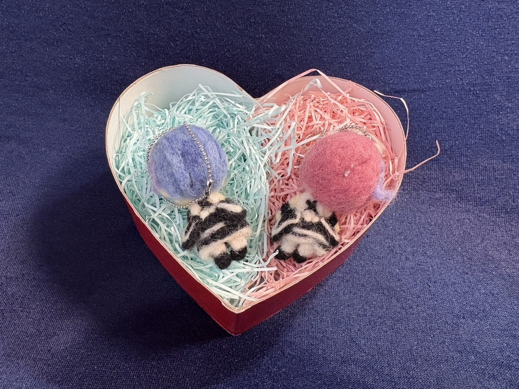 【リゼロ】レム&ラムの羊毛フェルトマスコット