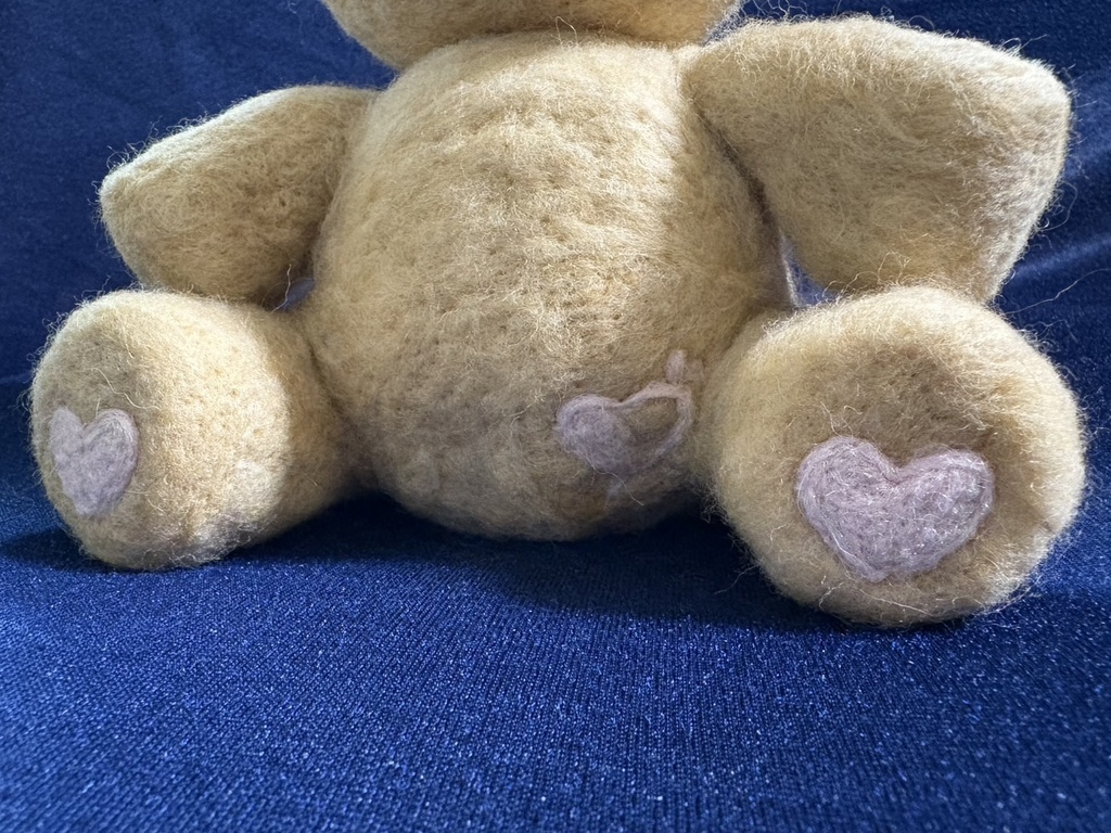 【ホロライブ】一味クマのビック羊毛フェルトぬいぐるみ