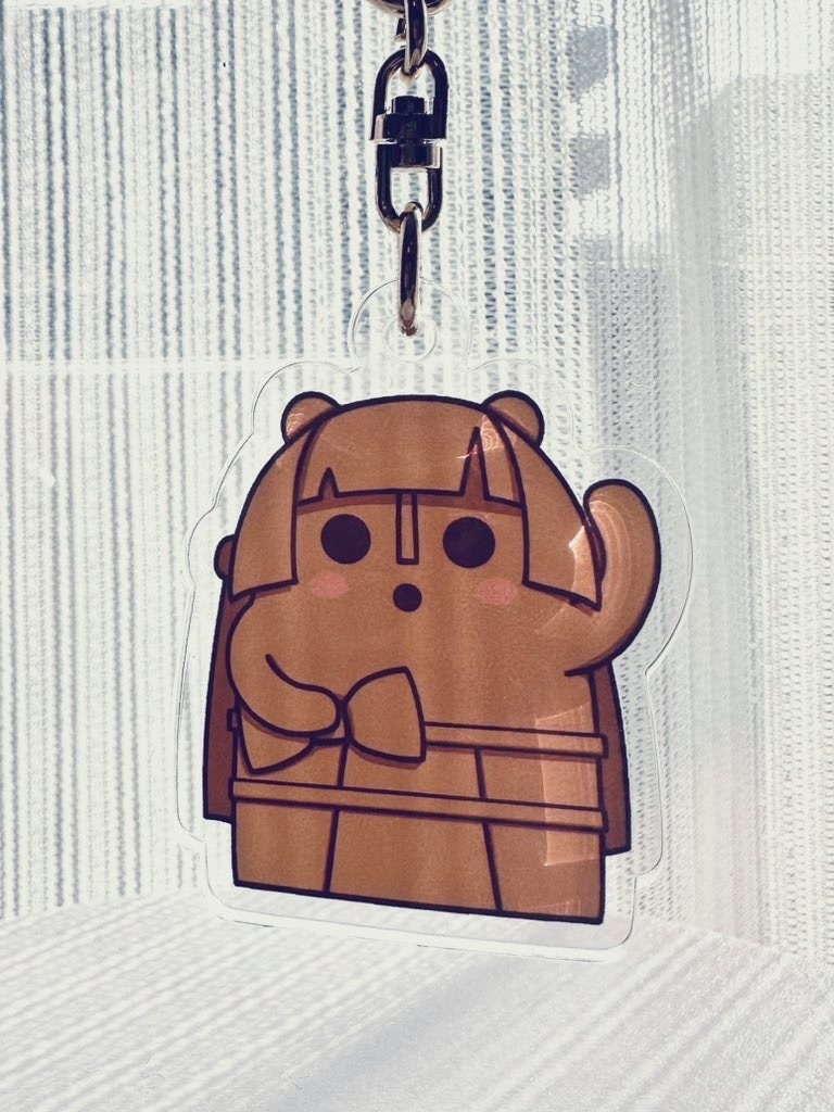 【受注生産】はにわらでんアクキー【非公式・儒烏風亭らでん】