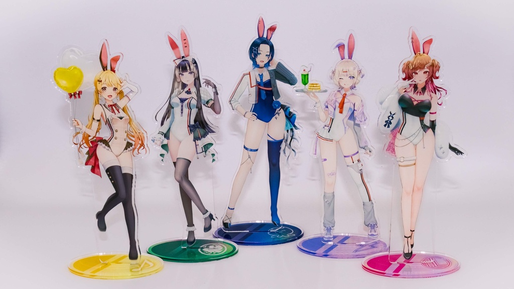 【非公式】バニーアクスタ&アクキーセット【ReGLOSS】