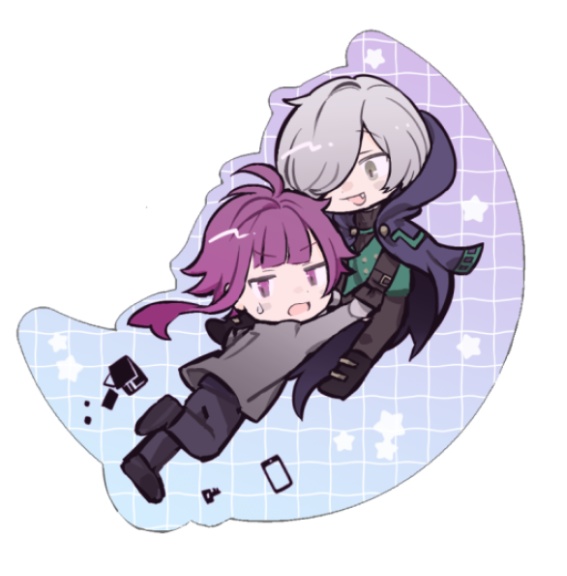 フラのの夜空に貴重品ぶちまけ アクリルシール