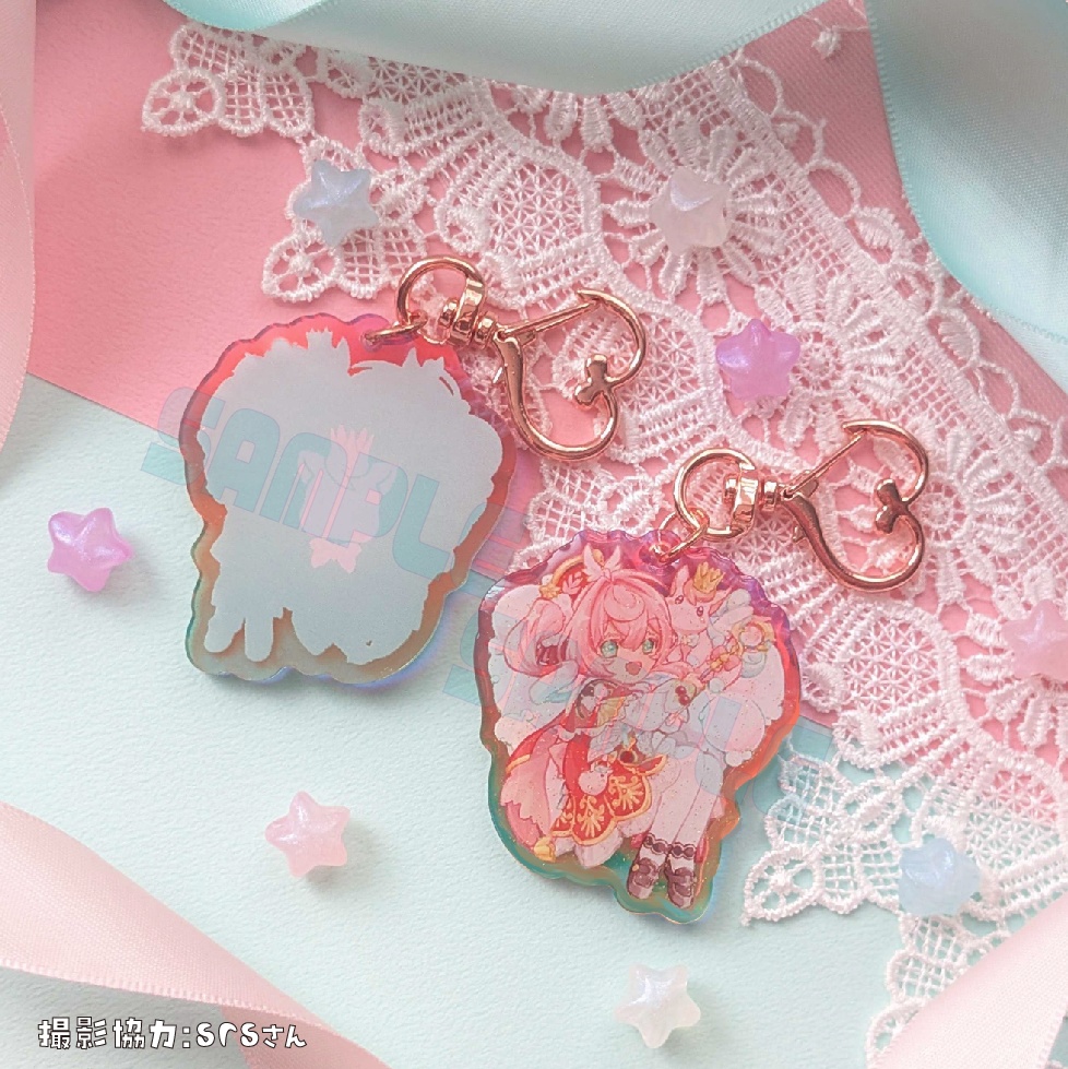 ヒアンシーアクリルキーホルダー