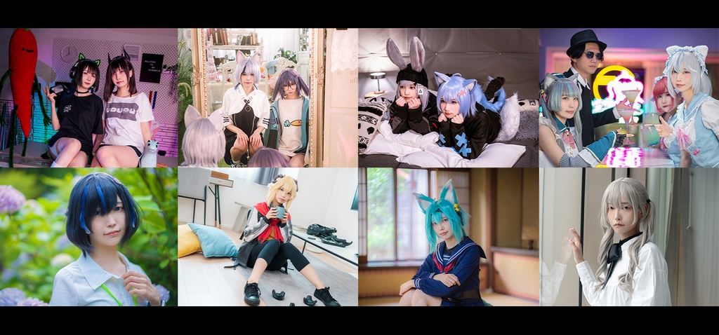 VRChatコスプレ写真集「VRChatコスプレ部」