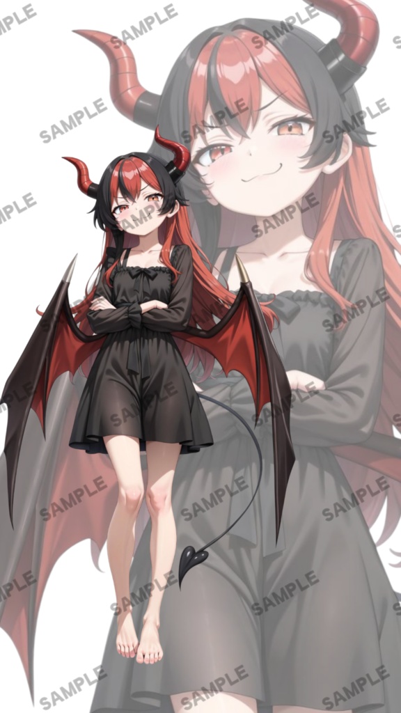 立ち絵素材12 悪魔の女の子