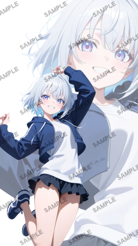立ち絵素材33 元気な女の子