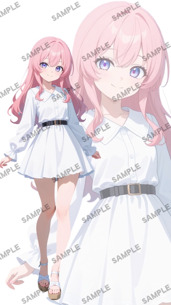 立ち絵素材37 私服の女の子