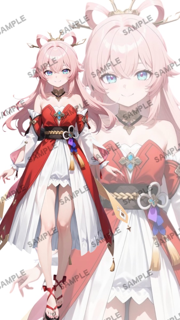 立ち絵素材44 ファンタジー系女神様