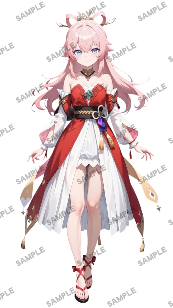 立ち絵素材44 ファンタジー系女神様