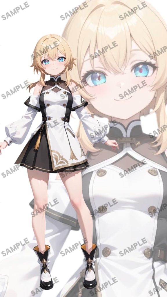 立ち絵素材80 星光の戦士