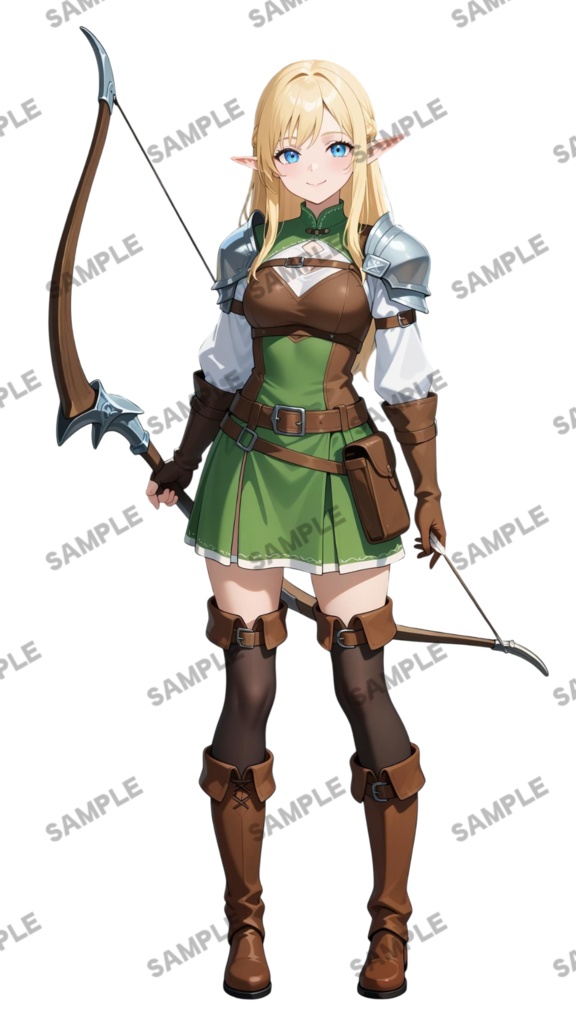 立ち絵素材83 アーチャー