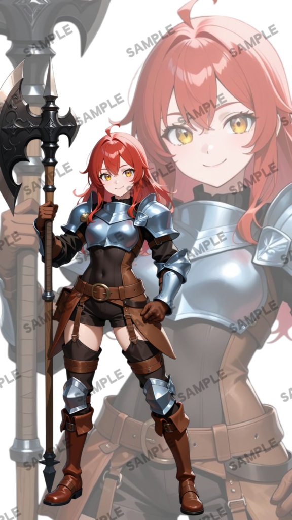 立ち絵素材89 ウォーリア