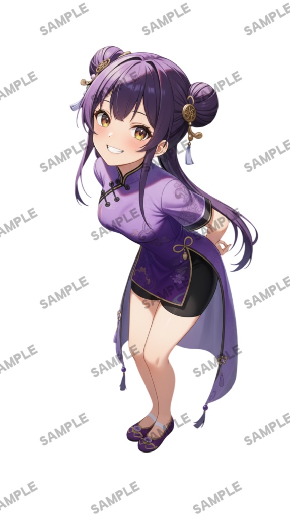 【1点限定 キャラクター】立ち絵素材200 チャイナ衣装の女の子