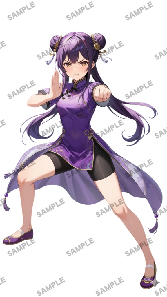 【1点限定 キャラクター】立ち絵素材200 チャイナ衣装の女の子