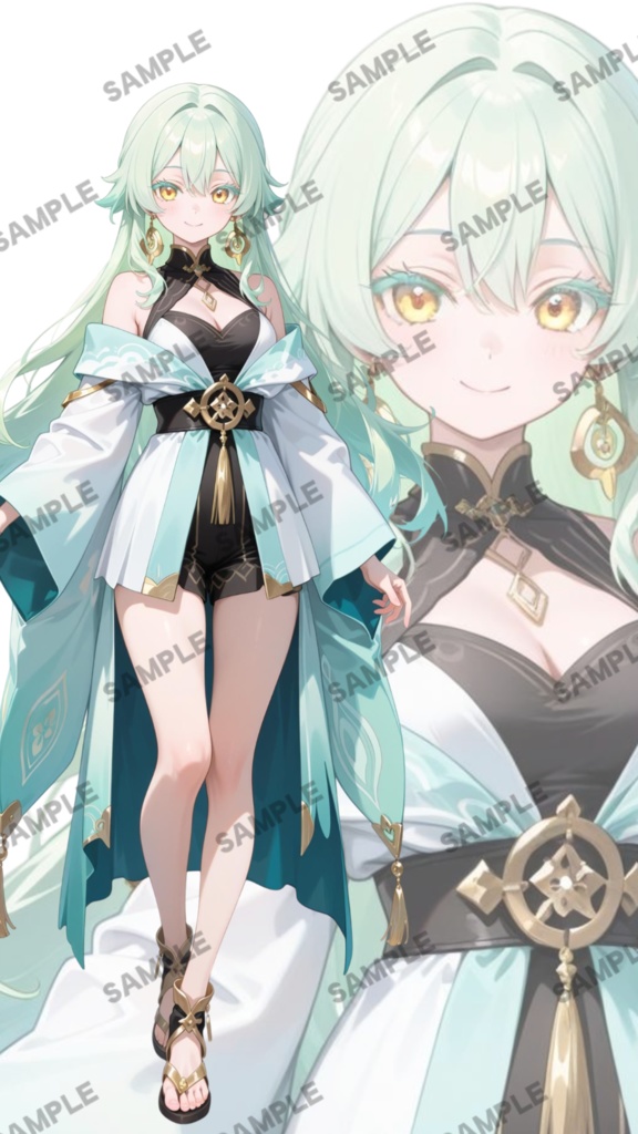 【1点限定 キャラクター】立ち絵素材256 和緑の女の子