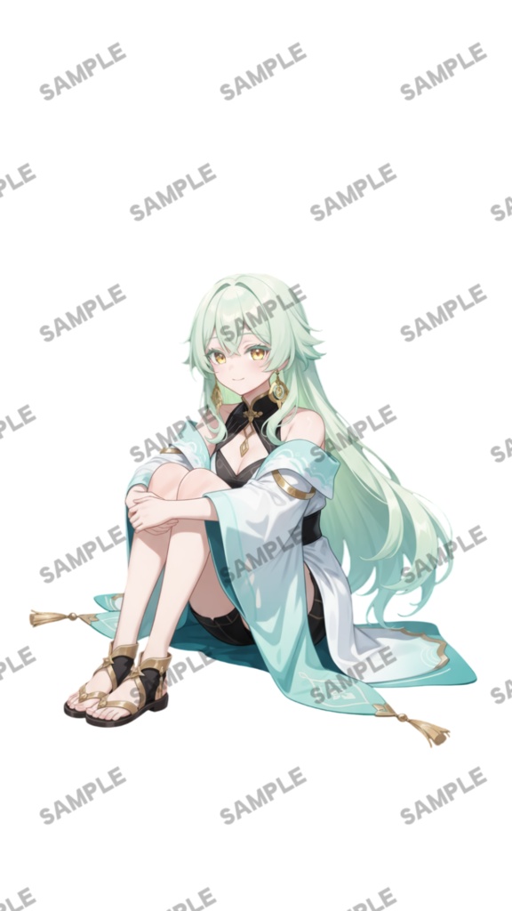 【1点限定 キャラクター】立ち絵素材256 和緑の女の子