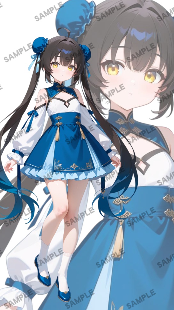 【商用利用OK　表情差分あり　負傷・武器差分付き】立ち絵素材279