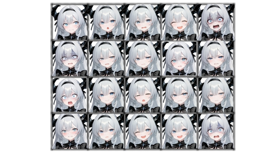 【商用利用OK 表情差分あり 負傷・ロスト・戦闘差分付き】立ち絵素材280