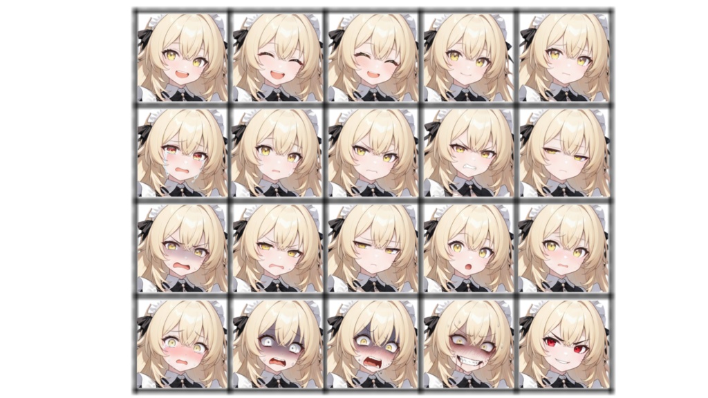 【商用利用OK 表情差分あり 負傷・ロスト・戦闘差分付き】立ち絵素材281