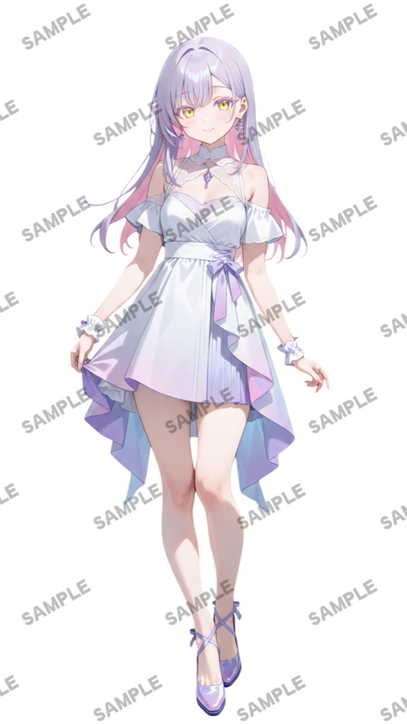 【1点限定 キャラクター】商用OK・表情ポーズ差分6種 立ち絵素材283