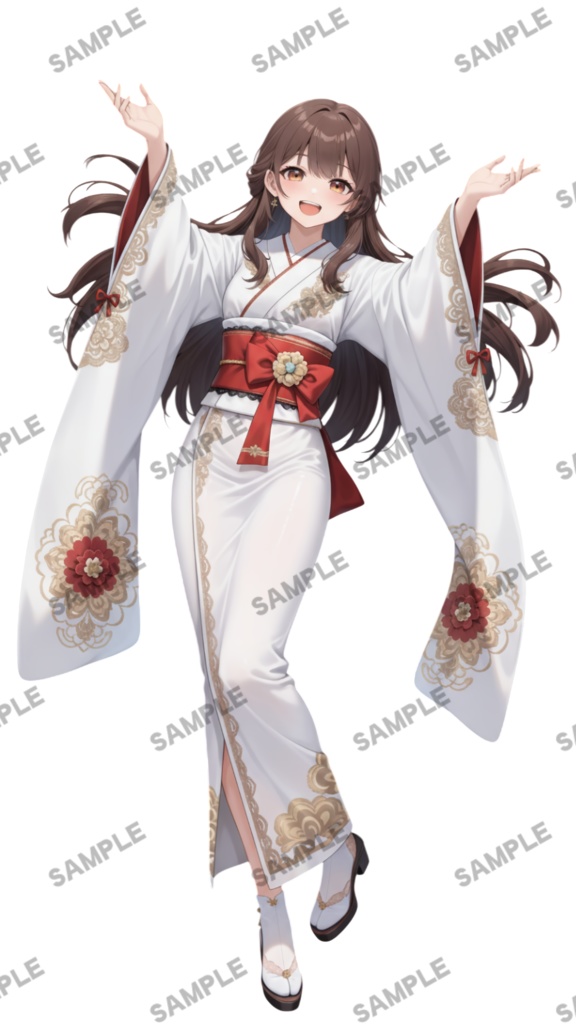 【1点限定 キャラクター】商用OK・表情ポーズ差分6種 立ち絵素材286