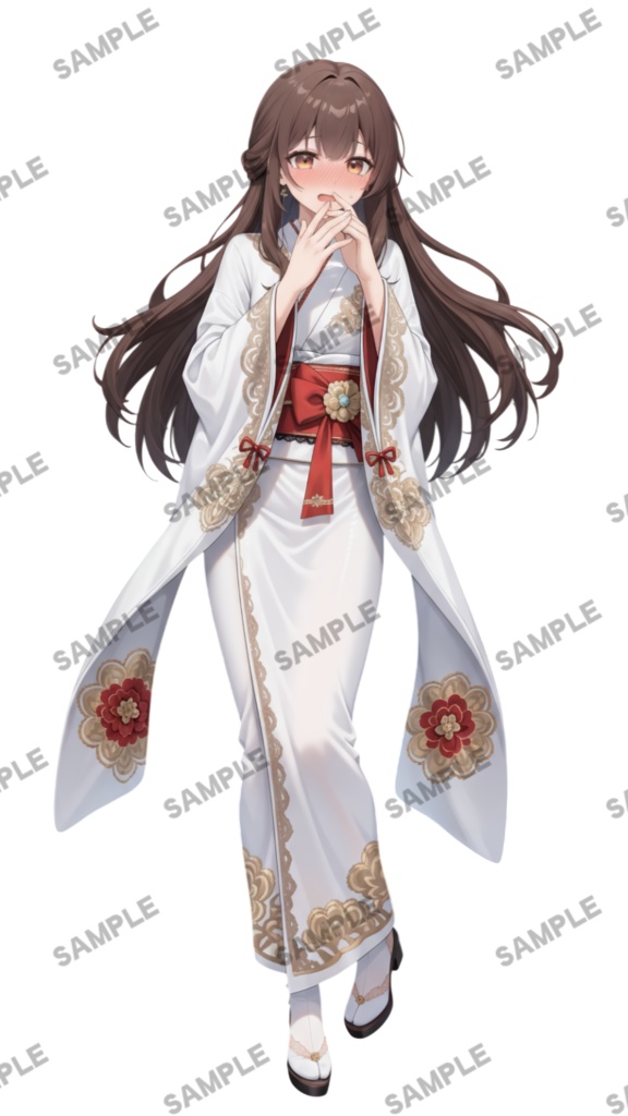 【1点限定 キャラクター】商用OK・表情ポーズ差分6種 立ち絵素材286